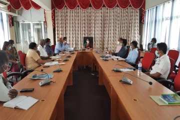 கிளிநொச்சியில் புதிய உள்ளூராட்சி மன்றங்கள் திட்ட முன்மொழிவுகள் தொடர்பில் கலந்துரையாடல்