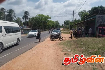 மோட்டார் சைக்கிள் விபத்தில் ஒருவர் படுகாயம்!