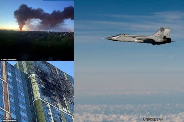 உக்ரைன் வான்பரப்பில் முதன்முறையாக..ரஷ்ய ட்ரோன்களை சுட்டுவீழ்த்திய RAF