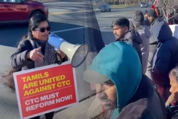 கனேடிய தமிழ் காங்கிரசிற்கு எதிராக கனடாவில் போராட்டம்