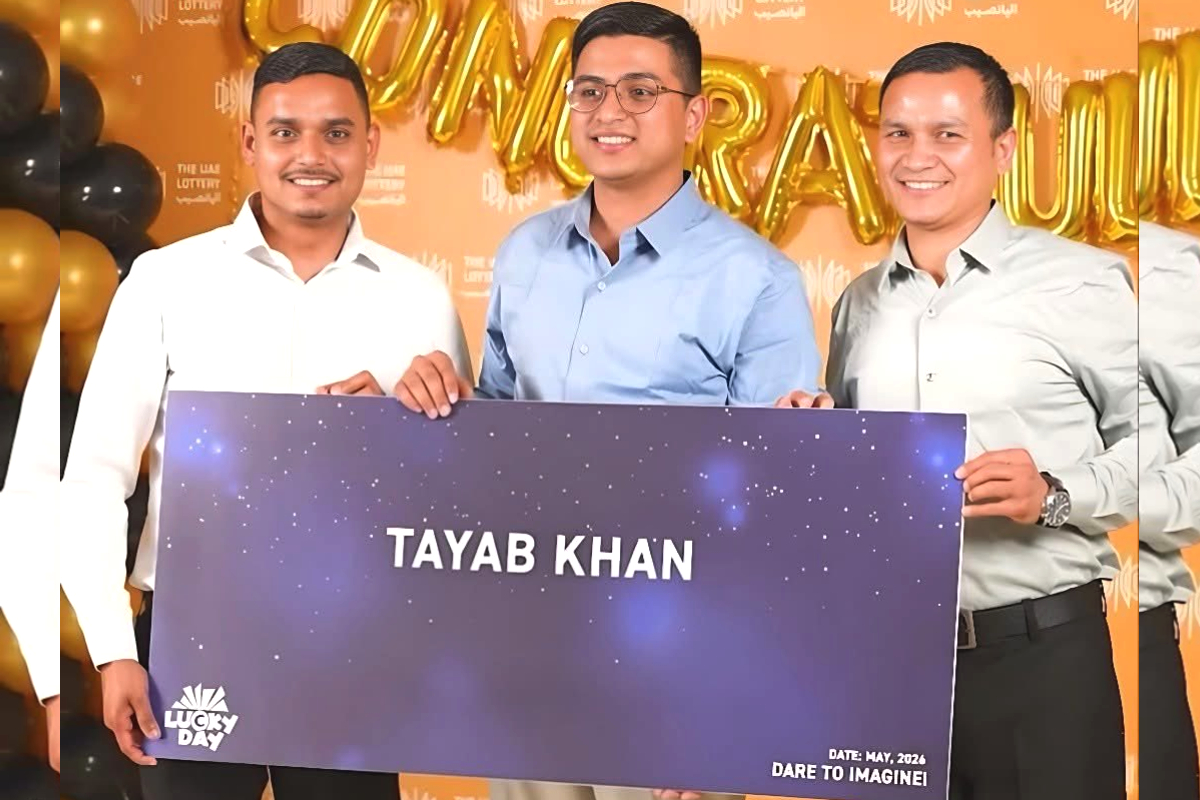 Nepal-Guard-Win-30-Mn-Dirhams-UAE-Lottery-Jackpot-tayab khan