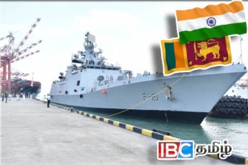 கொழும்பு துறைமுகத்தை வந்தடைந்த இந்திய கடற்படைக் கப்பல்