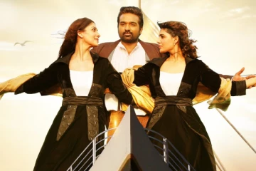 டைட்டானிக் பட பாணியில் வெளியான காத்து வாக்குல ரெண்டு காதல் போஸ்டர் ! செம வைரல்..