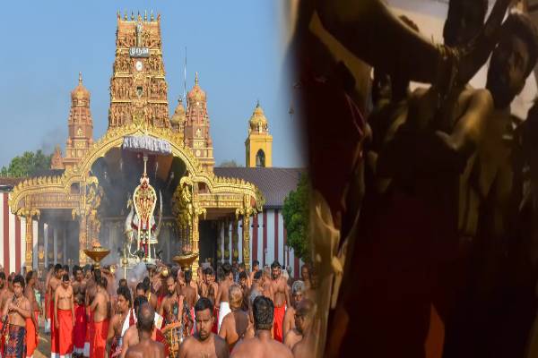 யாழ். நல்லூர் திருவிழாவில் பரபரப்பு ; வசந்தமண்டபத்திற்கு முன்னால் பெண்கள் மீது தாக்குதல் | Jaffna Uproar At Nallur Festival Attack On Women