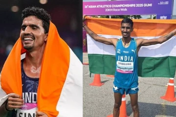 ஆசிய தடகள போட்டியில் இந்தியாவிற்கு முதல் தங்கம் - பதக்கம் வென்ற தமிழக வீரர்