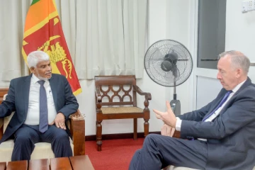 இலங்கைக்கான பெல்ஜியத்தூதுவர் சுற்றாடல் துறை அமைச்சருடன் சந்திப்பு