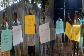 யாழில் குப்பை கிடங்கு பிரச்சினைக்கு நிரந்தர தீர்வு கோரி போராட்டம்