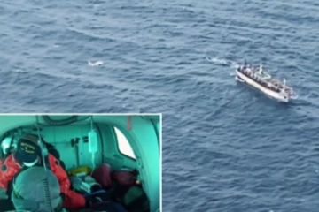 நடுக்கடலில் உயிருக்கு போராடிய சீன மாலுமியை காப்பாற்றிய அர்ஜென்டினா கடற்படையினர்!