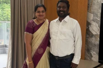 நடிகர் விஜய் வசந்த்தின் மகன், மகள் என அழகிய குடும்பத்தை பார்த்துள்ளீர்களா?... அழகிய குடும்ப போட்டோ