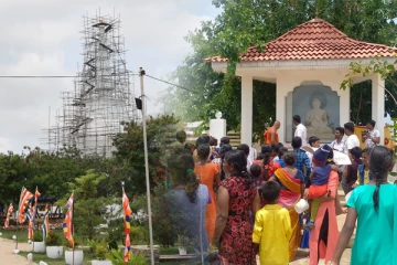 யாழ். தையிட்டி விகாரையில் ஒன்று திரண்ட தமிழர்கள் (video)