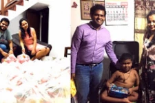 තරු හතේ සුපිරි හෝටලේ තියන්න ගිය වෙඩිම නවතා දුප්පත් පව්ල් 3000කට සතුට ගෙන ගිය සචින්ත සහ දෙව්ණි