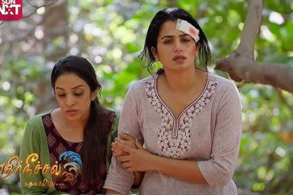 தப்பித்த ஜனனி, மதிவதனி.. ஆடிப்போய் இருக்கும் ஆதி குணசேகரன்.. எதிர்நீச்சல் 2 புரோமோ வீடியோ | Janani Relieved From Murder Case In Ethirneechal