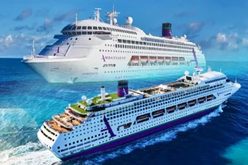 கொழும்பு துறைமுகத்தை வந்தடைந்த பாரிய சொகுசு கப்பல்