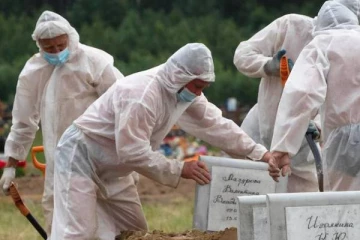 ரஷ்யாவில் தொடர்ந்து அதிகரித்து வரும் கொரோனா உயிரிழப்புகள்