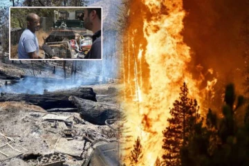 அமெரிக்காவில் கட்டுக்குள் வராத பயங்கர காட்டுத்தீ: 6000 பொதுமக்கள் வெளியேற்றம்!