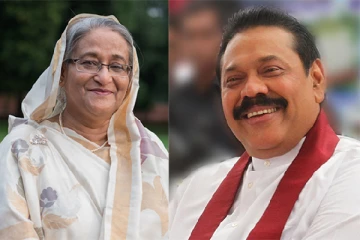 வெளிநாட்டு தலைவர் ஒருவருடன் தொலைபேசியில் முக்கிய பேச்சில் ஈடுபட்ட  மகிந்த
