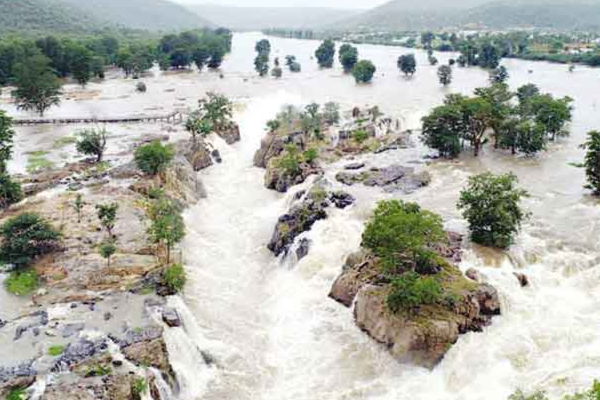 ஒக்கேனக்கலில் வெள்ளப்பெருக்கு ; கரையோர மக்களுக்கு வெள்ள அபாய எச்சரிக்கை | Flood Warning For Coastal Residents
