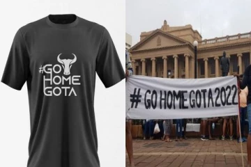 காலி முகத்திடலில் ஆர்ப்பாட்டக்காரர்களுக்காக வடிவமைக்கப்பட்டுள்ள ஆடை (PHOTO)