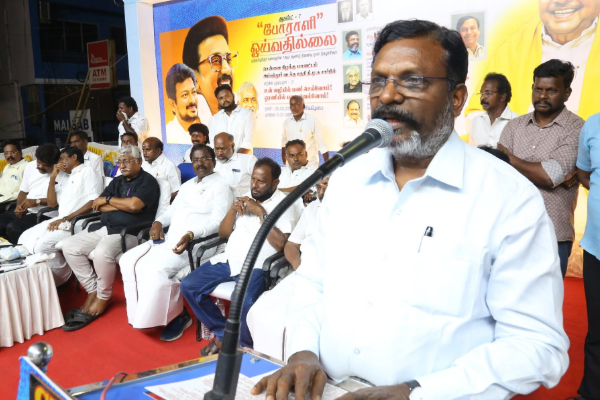 கலைஞர் எதிர்ப்பு என்ற தொற்றுநோய் எனக்கும் இருந்தது - திருமாவளவன் | Thirumavalavan Slams Admk Leaders Praise Kalaingar