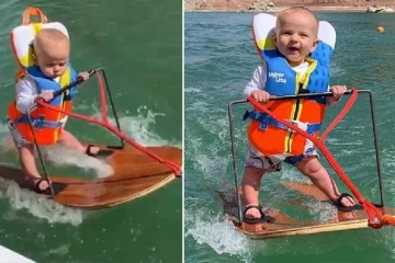 உலக சாதனை படைத்த 6 மாத குழந்தை: சிலிர்க்க வைக்கும் காணொளி