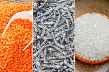 හාල් මැස්සෝ කාලා ඉවරයි - සීනි, පරිප්පු ‍‍තොග මිල නගී