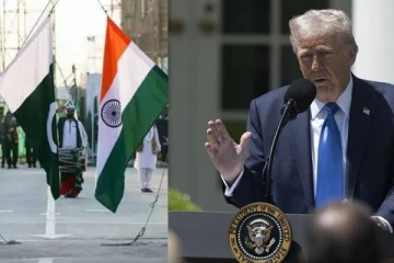 இந்தியா-பாகிஸ்தான் அணு ஆயுதப்போரை தடுத்து நிறுத்தினேன்: கொக்கரித்த டொனால்ட் ட்ரம்ப்