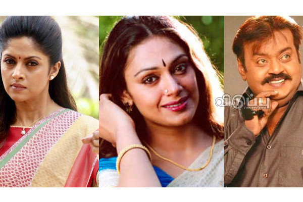 அந்த நடிகரா வேண்டவே வேண்டாம்!! அவமானப்படுத்திய நதியாவை, ஷோபனாவை வைத்து பழிதீர்த்த கேப்டன் | Actress Nadhiya Reject Vijayakanth Rajini Movies