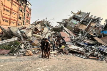 மியன்மாரில் பாடசாலை இடிந்ததில் 13 பேர் பலி