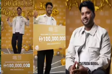 வெளிநாடொன்றில் ஒரே இரவில் கோடீஸ்வரரான இந்திய இளைஞர்