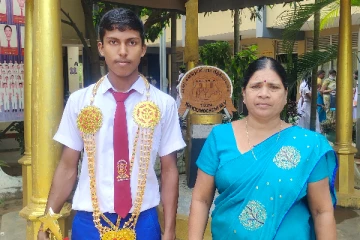 தமிழ் மக்களுக்கு பெருமை சேர்த்த கிளிநொச்சி மாணவர்!