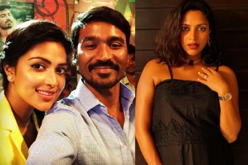 கேரவன் உள்ளே தனுஷ் இப்படி தான் நடந்துகொள்வார்! உண்மையை கூறிய நடிகை அமலா பால்