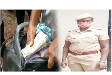 பணத்தை திருடி மின்னல் வேகத்தில் பறந்த திருடர்கள் - தைரியமாக துரத்திப் பிடித்த பெண் காவலர் - குவியும் பாராட்டு