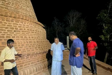 தமிழ் நாடாளுமன்ற உறுப்பினர்கள் இருவர் குருந்தூர் மலைக்கு திடீர் விஜயம்(Video)