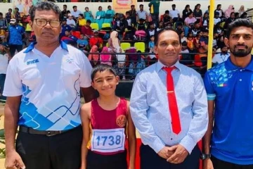 மாகாணமட்ட மெய்வல்லுனர் போட்டியில் தங்கம் வென்ற நிந்தவூர் அல்-அஷ்றக் மாணவன்