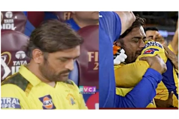 வெற்றி பெற்றது கூட தெரியாமல் கண்ணீருடன் அமர்ந்திருந்த தோனி- நடந்தது என்ன?