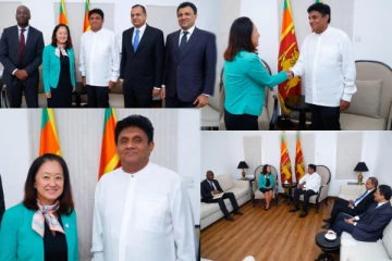 சஜித் பிரேமதாசவைச் சந்தித்த அமெரிக்கத் தூதுவர் ஜூலி சங்