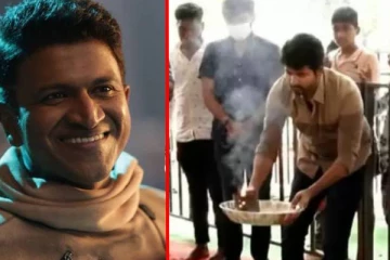 புனீத் ராஜ்குமாரின் சமாதிக்கு நேரில் சென்று அஞ்சலி செலுத்திய நடிகர் சிவகார்த்திகேயன் - ரசிகர்கள் நெகிழ்ச்சி!