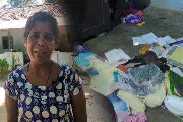 தேராவிலில் கத்திமுனையில் நகை, பணம் கொள்ளை