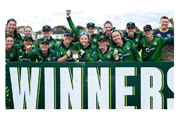 Women Ireland team won 2-1 series vs pakistan