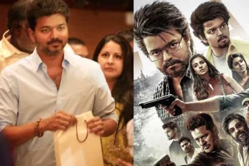 விஜய்யுடன் கோட் படத்தை பார்த்தாரா மனைவி சங்கீதா... கொண்டாடும் ரசிகர்கள்..