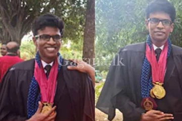 ඉතිහාසයේ දැනට වැඩිම රන් පදක්කම් ගණනක් දිනාගත් වෛද්‍ය සිසුවා.