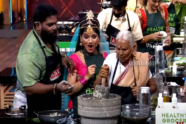 Top Cooku Dupe Cooku 2: சிவாங்கி செய்த அலப்பறையில் கடுப்பான ஜிபி முத்து- மோனிஷாவிடம் உதவி கேட்ட டெல்னா | Top Cooku Dupe Cooku Delna Monisha Atrocities