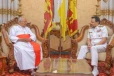 නාවික හමුදාපති සහ කොළඹ අගරදගුරු හිමිපාණන් අතර සුහද හමුවක්