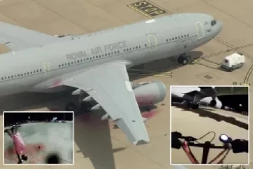 RAF ப்ரைஸ் நோர்டன் விமான சேதம் அம்பலம்! பயங்கரவாத சந்தேகத்தில் 4 பேர் கைது