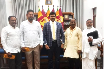 தமிழ்த் தேசியக் கூட்டமைப்பு எம்.பிக்களை சந்தித்த கிழக்கு ஆளுநர்