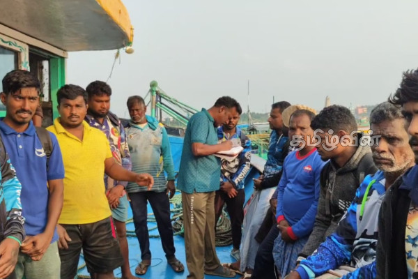 சிறைப்பிடிக்கப்பட்ட கடற்றொழிலாளர்களின் விசைப்படகு விடுவிக்கப்படும் - கடற்றொழில் சங்க பிரதிநிதி | Boat Captured Karaikal Fishermen Will Be Released