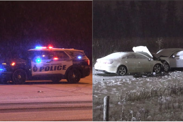 மார்கம் பகுதியில் இடம்பெற்ற வீதி விபத்தில் ஓருவர் பலி | 2 Men Seriously Injured In Markham Collision