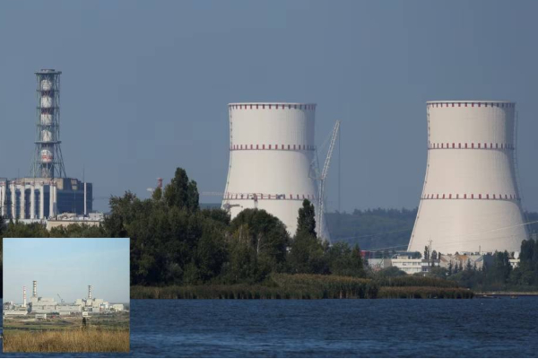 fire sparks on kursk nuclear plant