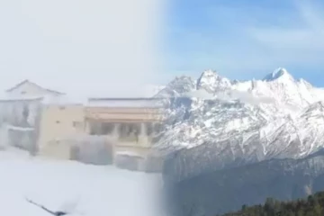 உத்தரகாண்ட் மாநிலத்தில் கடும் பனிப்பொழிவு - உறைந்து போன மக்கள்..! - வைரலாகும் வீடியோ...!