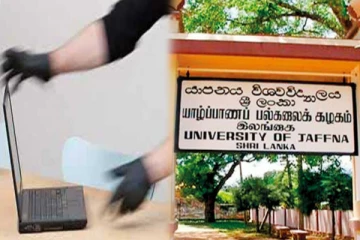 யாழில் திருடப்பட்டுள்ள பல்கலைக்கழக மாணவனின் மடிக்கணினி